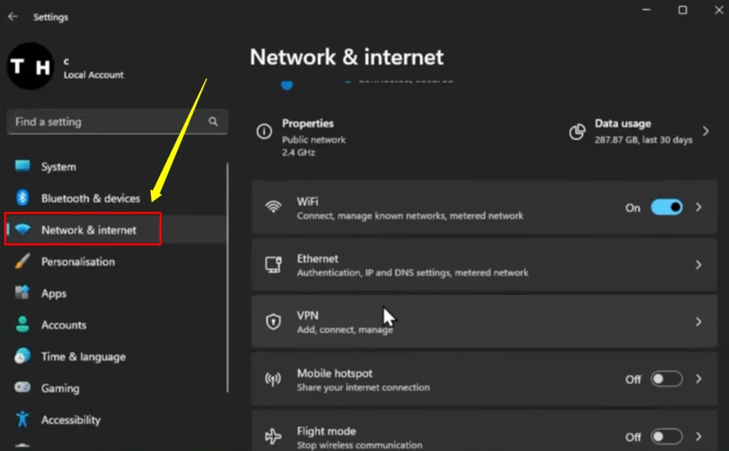 Change Roblox network